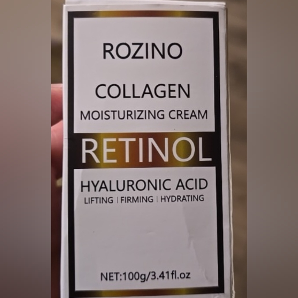 Retinol Collagen Hyaluronic Acid Cream for Face Lifting, Skin Firming, Hydrating